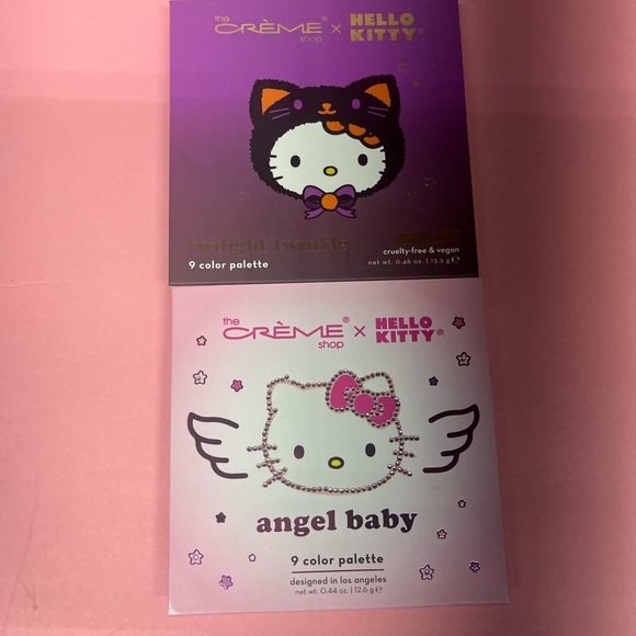 The crème “hello kitty “ eyeshadow pallet bundle - Picture 1 of 4